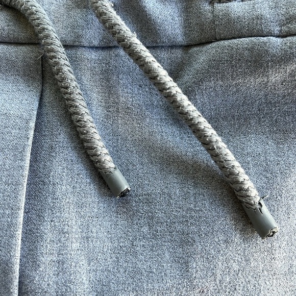 Zara gray flat front pull on pants - Picture 4 of 8